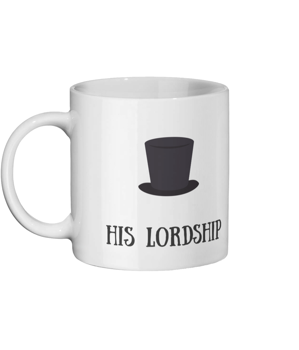 His Lordship Mug Left-side